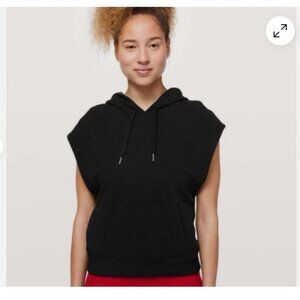 Lululemon Easy Going Sleeveless Hoodie, Size 10. Great condition!